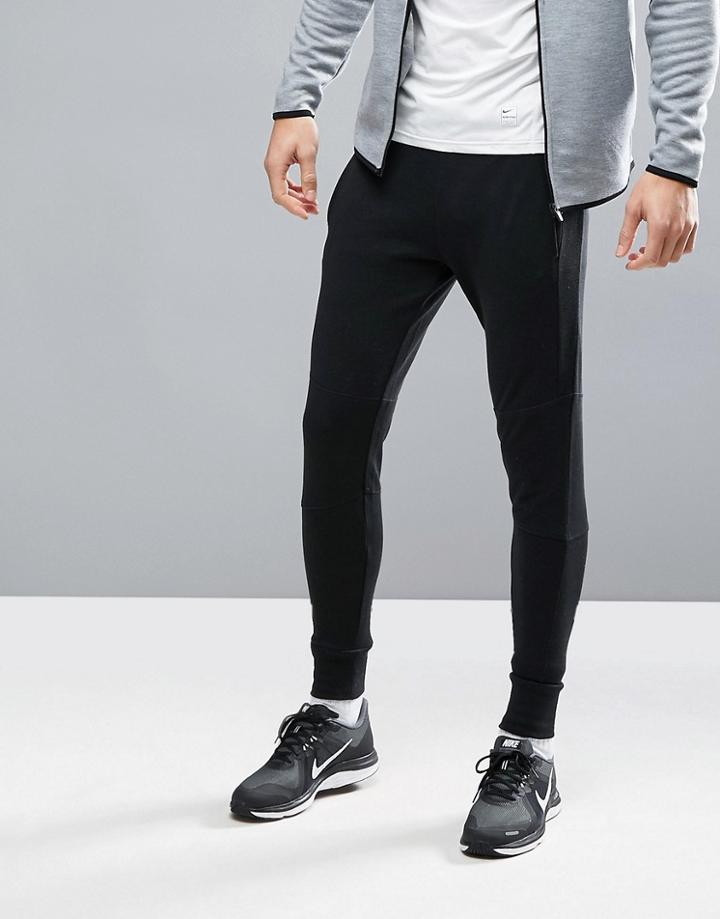 Jack & Jones Tech Joggers With Logo - Black