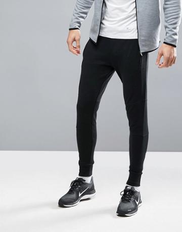 Jack & Jones Tech Joggers With Logo - Black