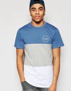 Friend Or Faux T-shirt Cut And Sew - Blue