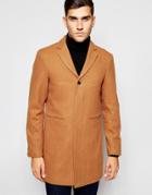 Selected Homme Overcoat - Camel