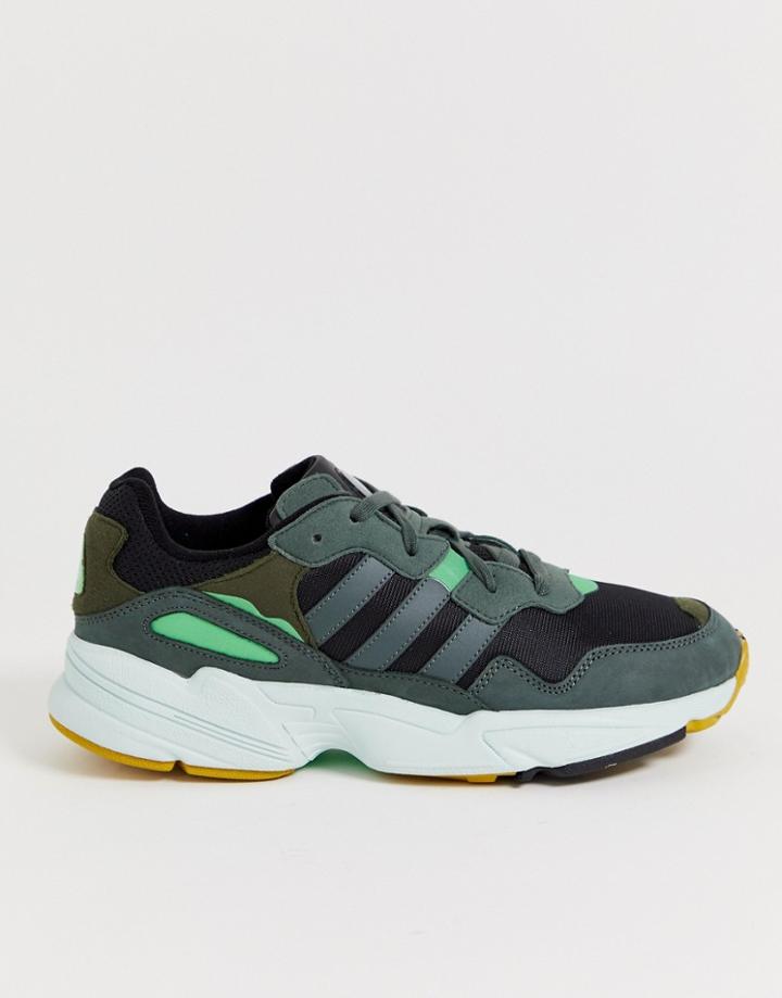 Adidas Originals Yung-96 Sneakers In Gray - Black