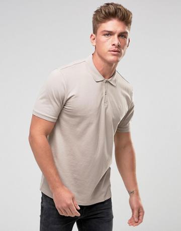 Jack & Jones Premium Polo - Stone