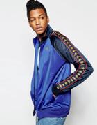 Kappa Raglan Track Jacket - Blue