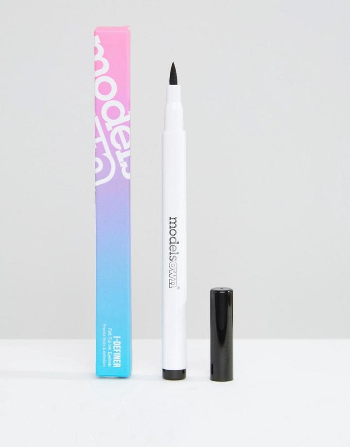 Models Own I-definer Felt Tip Ink Eyeliner - Black