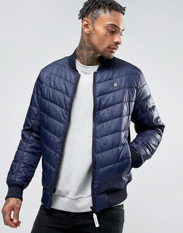 G-star Meefic Bomber Jacket - Blue