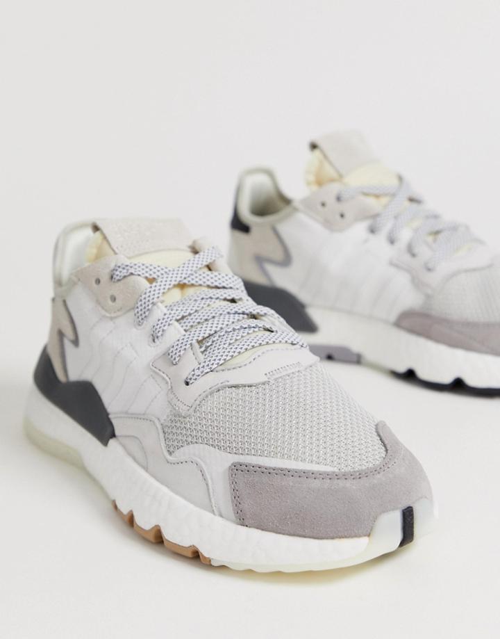 Adidas Originals Nite Jogger Sneakers White Cg5950 - White