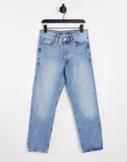 Dr Denim Dash Straight Jeans In Light Wash-blues