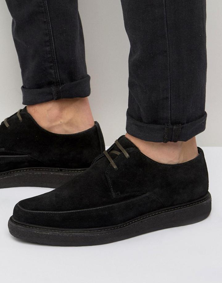 Allsaints Suede Shoe - Black