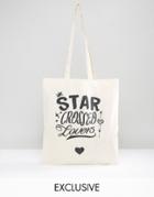 Reclaimed Vintage Inspired X Romeo & Juliet Tote Bag With Use Code Print - Beige