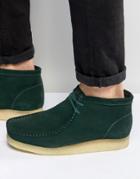 Clarks Originals Wallabee Boots - Green
