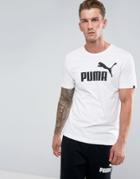 Puma Ess No.1 T-shirt In White 83824102 - White
