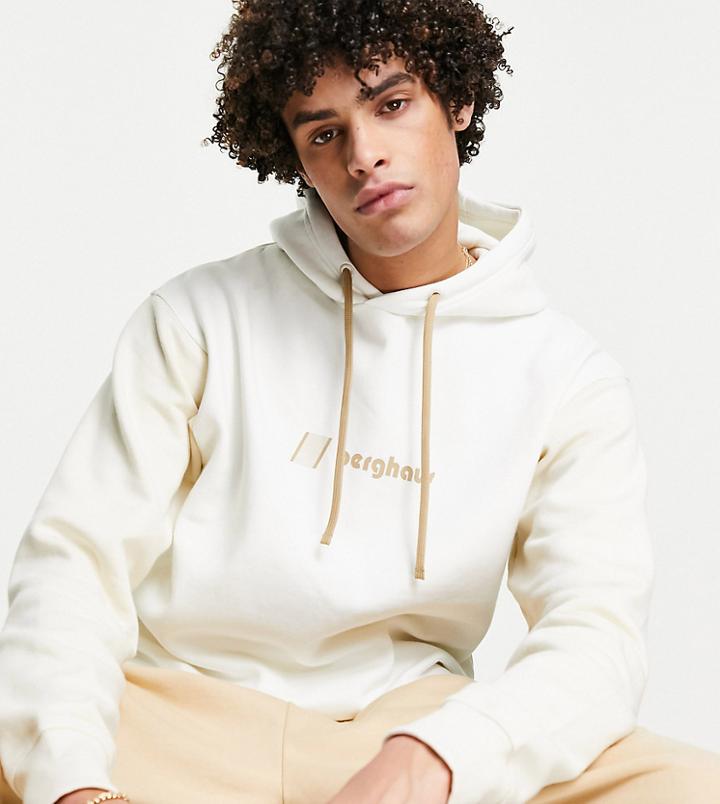 Berghaus Oversized Hoodie In Beige Exclusive At Asos-brown