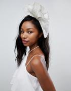 Coast Hat Fascinator - Silver