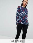 Y.a.s Long Sleeve Floral Blouse - Multi