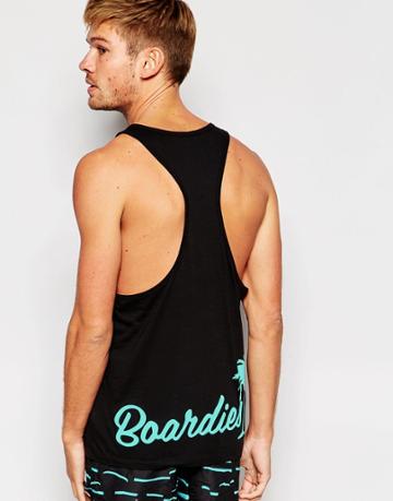 Boardies Beach Tank - Black