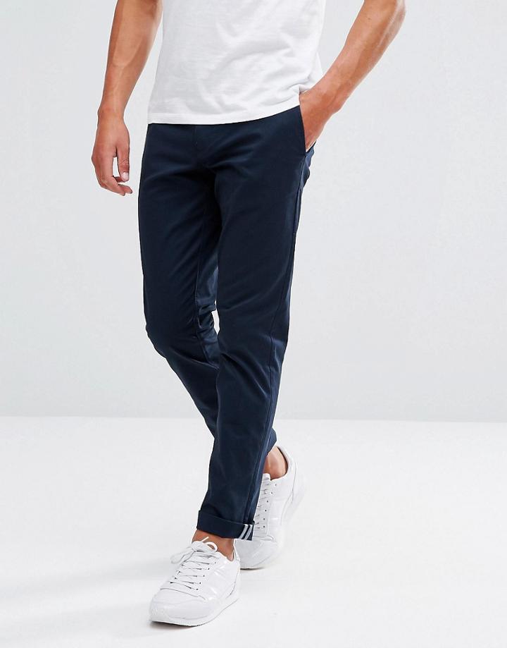 Original Penguin Slim Fit Chinos In Navy