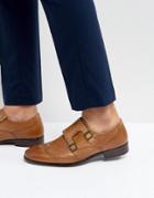 Red Tape Monk Shoes In Tan - Tan