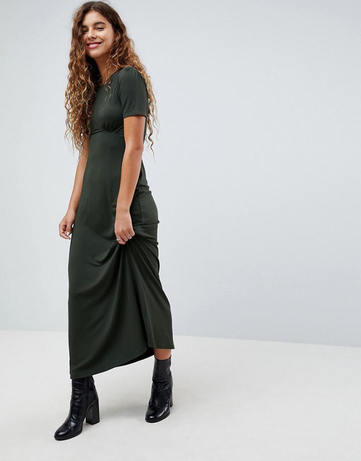 Asos Ultimate Maxi Tea Dress - Green
