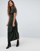 Asos Ultimate Maxi Tea Dress - Green