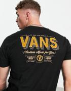 Vans East End T-shirt In Black