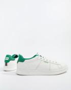 Jack & Jones Sneakers With Contrast Back Panel - White