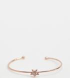 Ted Baker Rose Gold Pave Star Cuff - Gold