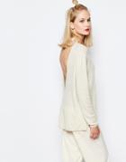 Samsoe & Samsoe Booker Backless Sweater - Turtle Dove