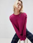 Unique 21 Pink Cropped Sweater