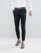 Selected Homme Slim Suit Pant In Dark Gray - Gray