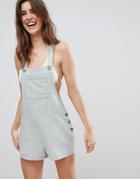 Rhythm Beach Seaside Stripe Romper - Green