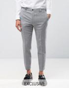 Noak Tapered Pants In Flannel - Gray