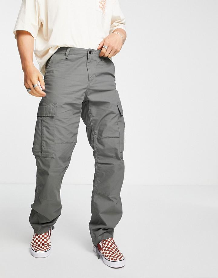 Carhartt Wip Regular Cargo Pants In Green