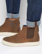 Hilfiger Denim Cupsole Chelsea Boots - Brown