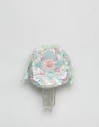 Asos Embellished Pastel Pouch Bag - Multi