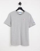 Champion Small Logo T-shirt In Gray