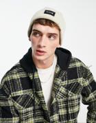 Hurley Icon Cuff Beanie In Gray