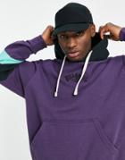 Billabong The Cove Pullover Fleece In Purple