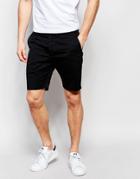 Ymc Chino Shorts In Black - Black