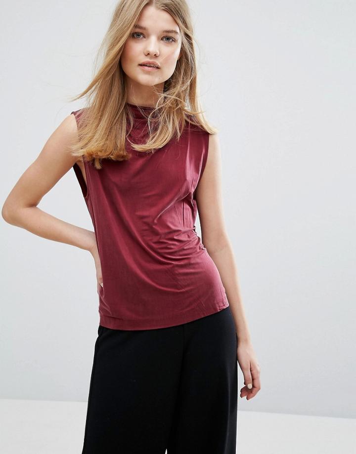 Samsoe & Samsoe Shila Top - Red