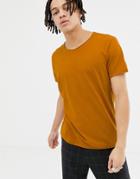 Weekday Alan T-shirt In Orange - Orange