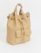 Claudia Canova Duffle Backpack-stone