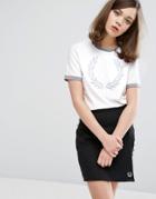 Fred Perry Archive Laurel Wreath Logo T-shirt - White