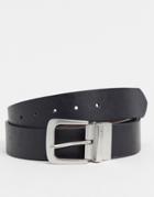 Lambretta Leather Reversible Belt-multi
