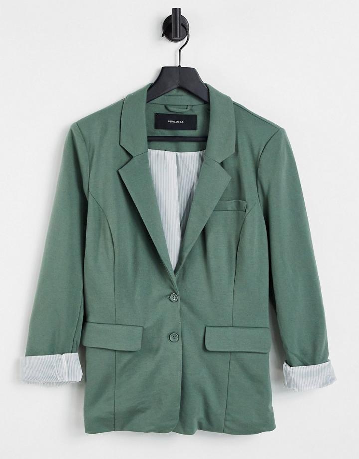 Vero Moda Blazer In Green