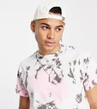 Collusion Logo T-shirt In Tie Dye-multi