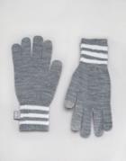 Adidas Originals Gloves In Gray Ay9076 - Gray