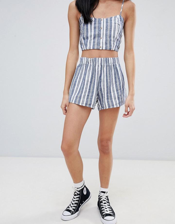 Pull & Bear Two-piece Stripe Shorts - Multi