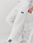 Adidas Originals Ryv Sweatpants In White
