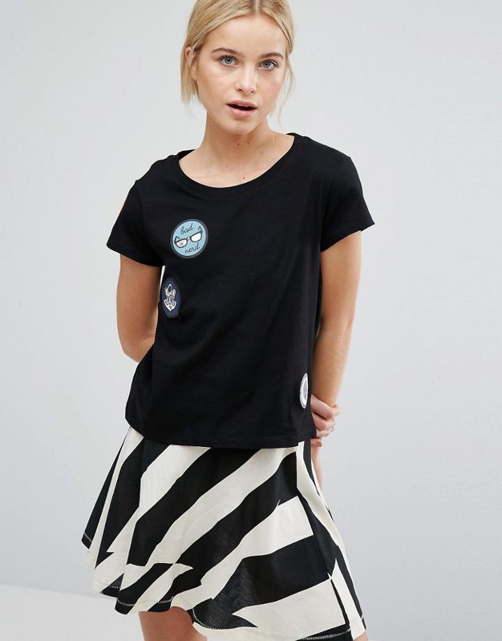 Cheap Monday Bad T-shirt - Black