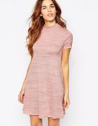 Warehouse Space Dye Swing Dress - Neutral